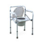 Chaise chromee fixe avec bassin